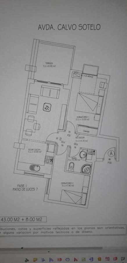 Atico Centrico Con Piscina Comunitaria Lejlighed Ribadeo Eksteriør billede